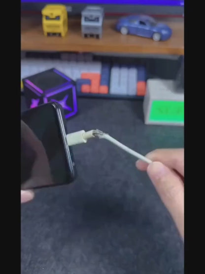 Type C cable, with foldable stand